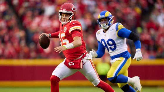 Les Rams de Los Angeles contre les Chiefs de Kansas City, différentes situations se produisent